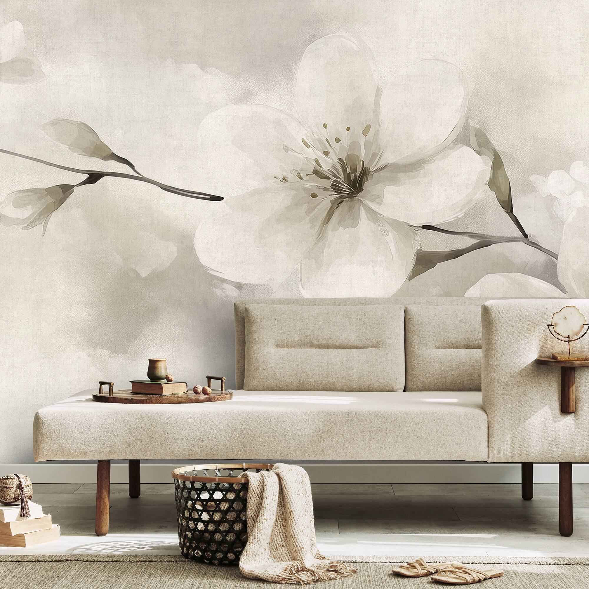 Designs Direct First Light Taupe Wall Mural